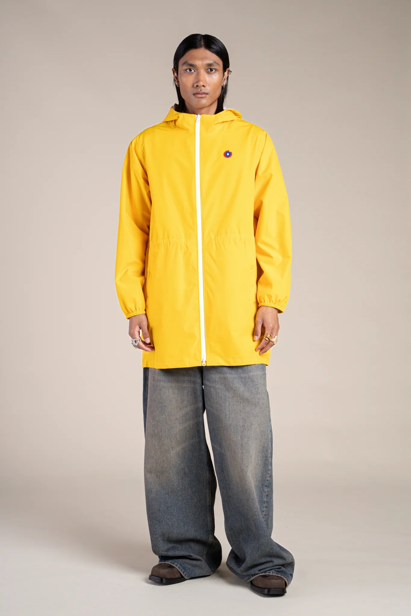 Amelot Couleur - Raincoat Long - Flotte #couleur_citron