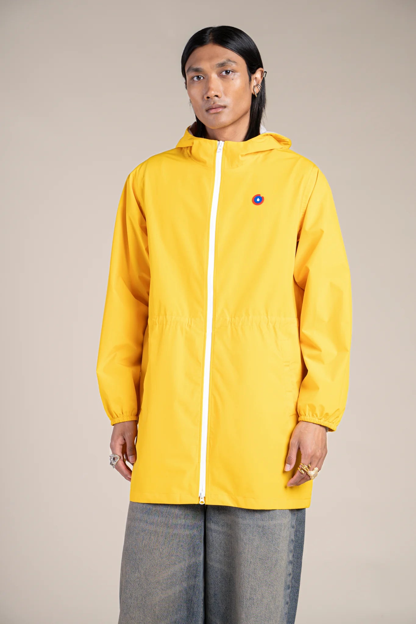 Amelot Couleur - Raincoat Long - Flotte #couleur_citron