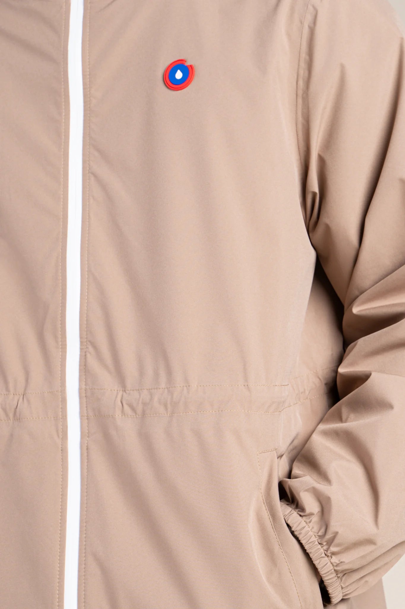 Amelot Classique - Long raincoat - Flotte #couleur_sahara