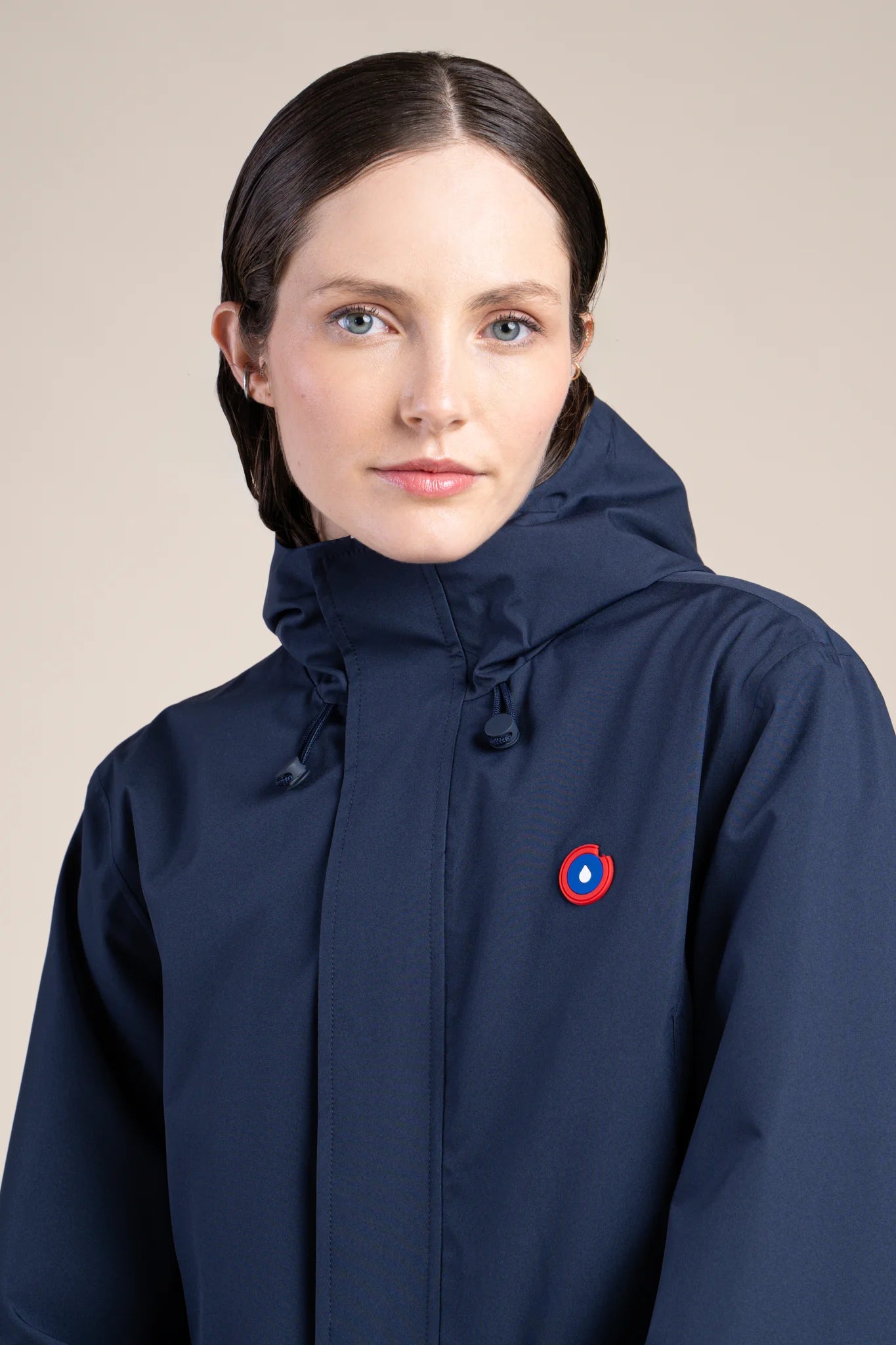 Beaubourg waterproof parka right #couleur_indigo