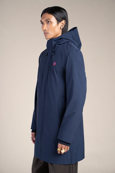 Beaubourg waterproof parka right #couleur_indigo