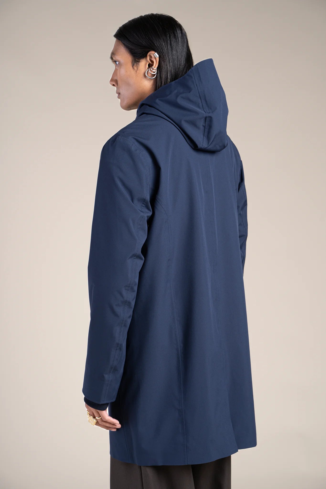 Beaubourg waterproof parka right #couleur_indigo