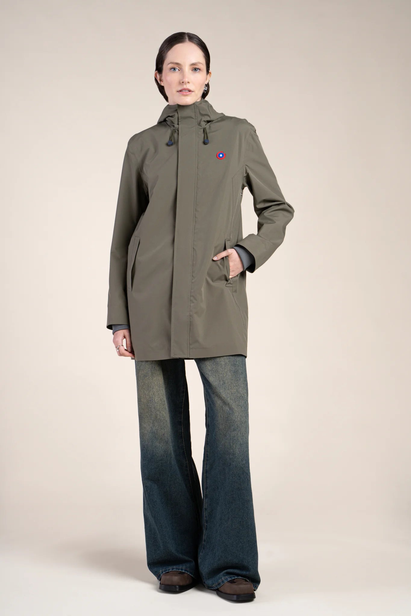 Beaubourg waterproof parka, right 