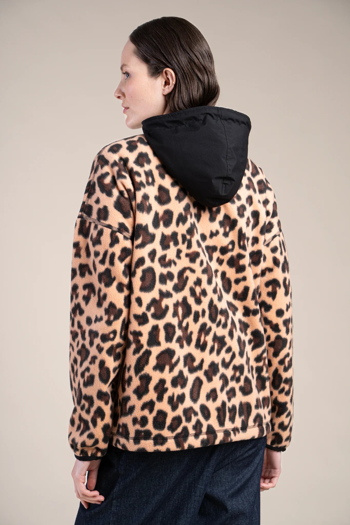 Leopard fleece sweater #couleur_new-leopard