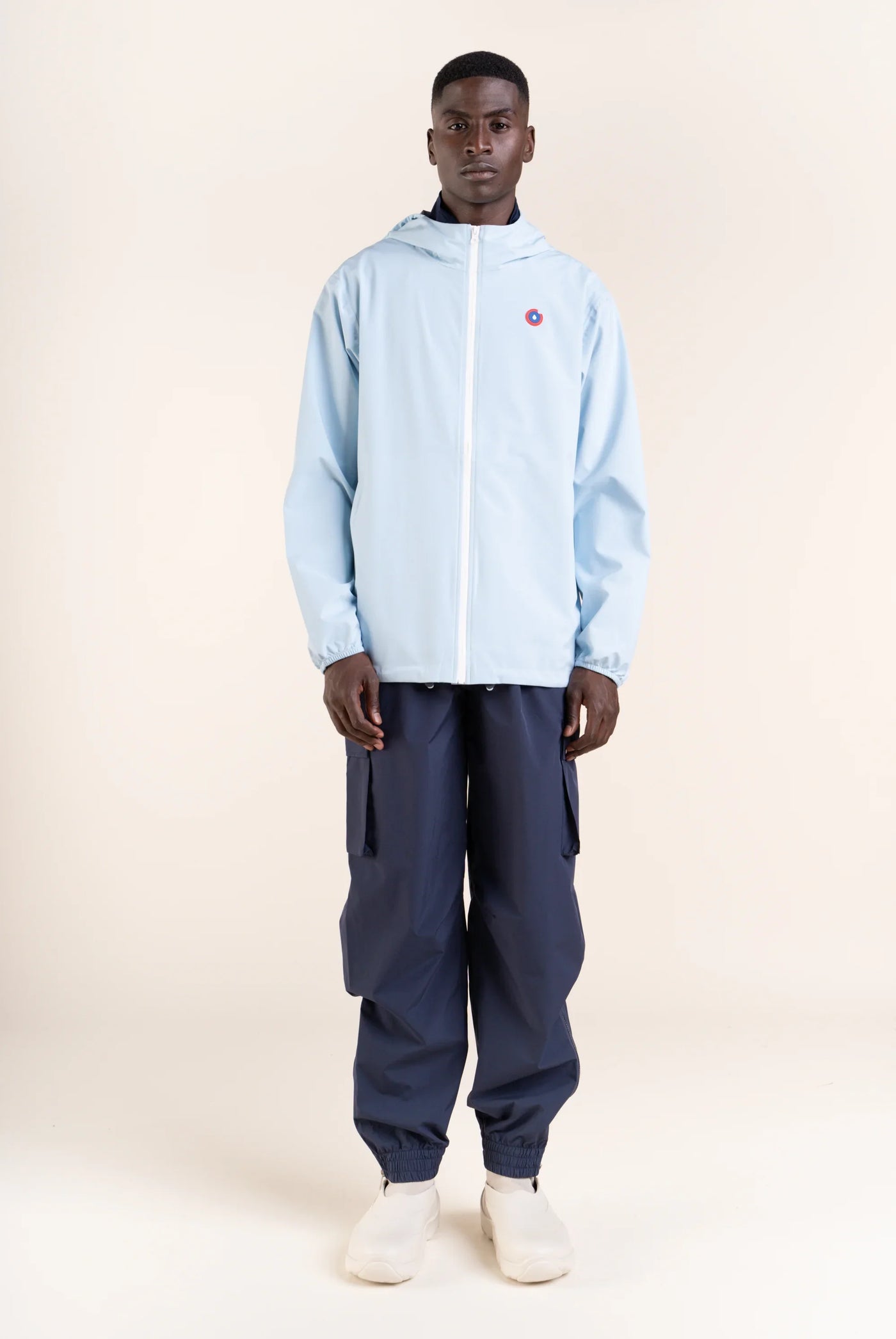 Passy - Raincoat Windbreaker Short - Flotte #couleur_iceberg