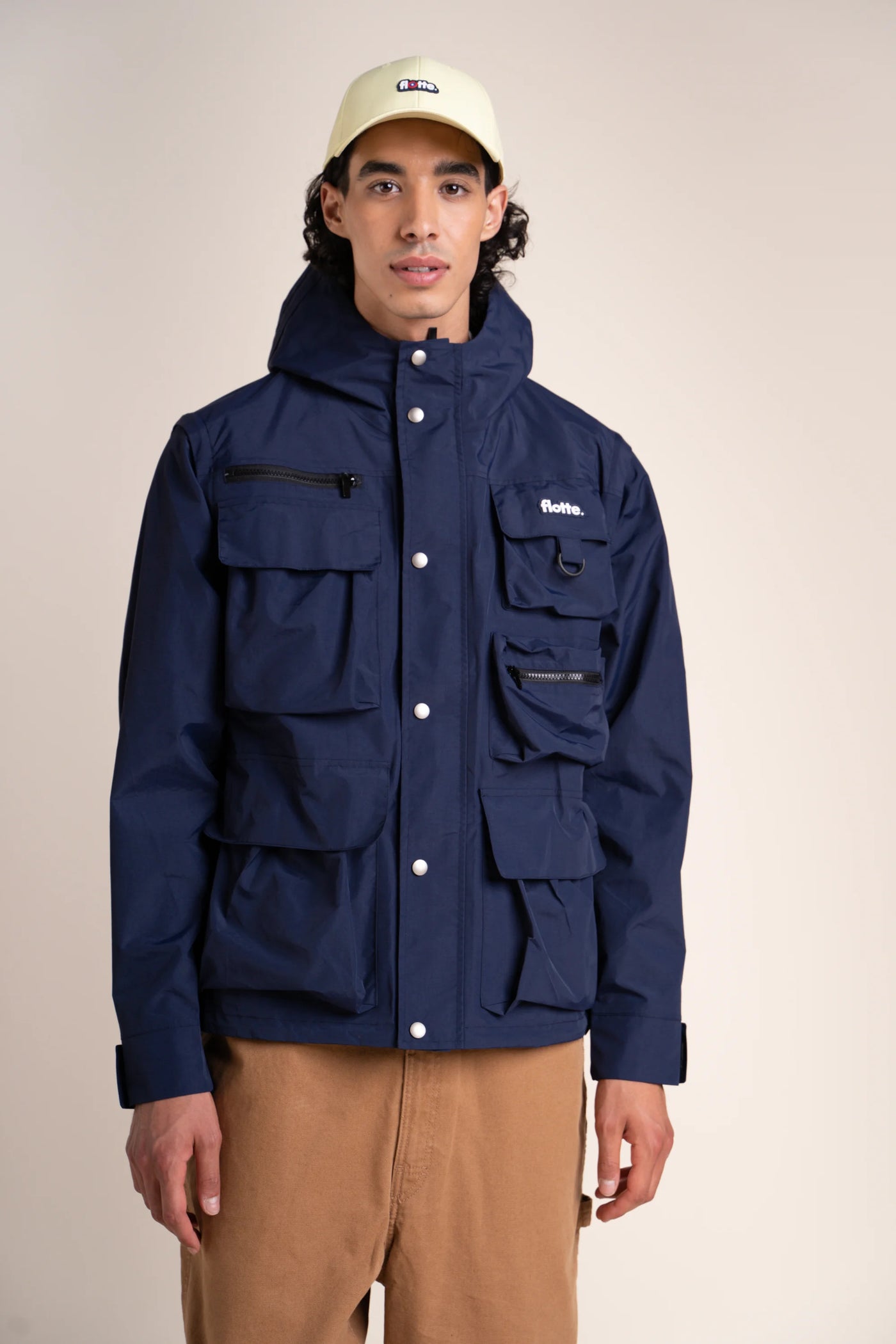 Saint Cyr - multipocket jacket - Flotte #couleur_indigo