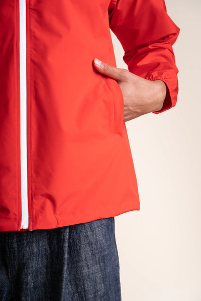 Passy - Raincoat Windbreaker Short - Flotte #couleur_rouge