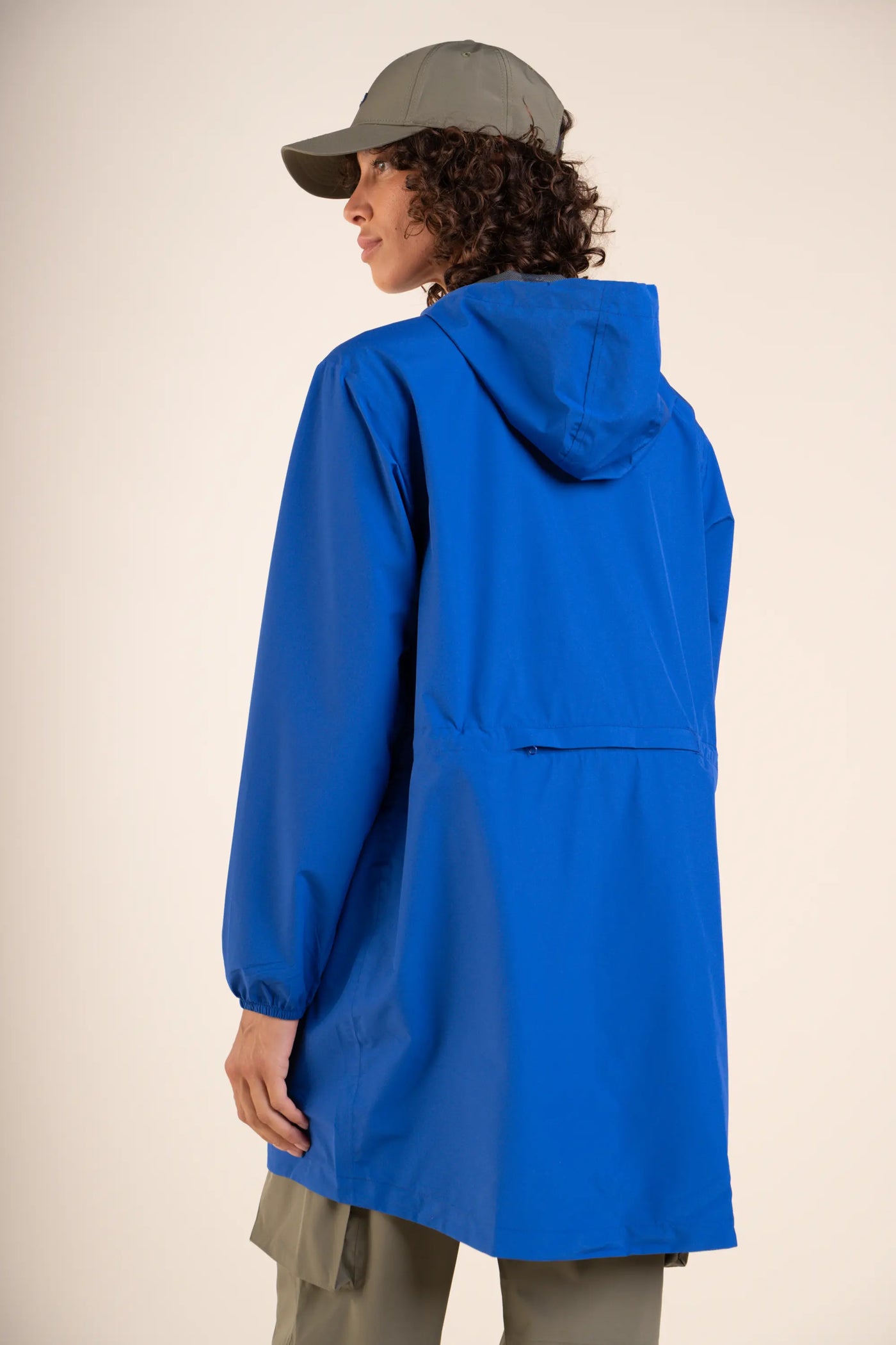 Amelot Couleur - Long raincoat - Flotte #couleur_bleu-roi