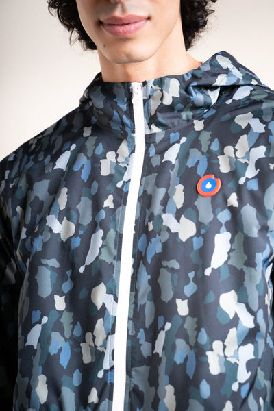 Amelot Printed - Long Raincoat - Flotte #couleur_new-camo