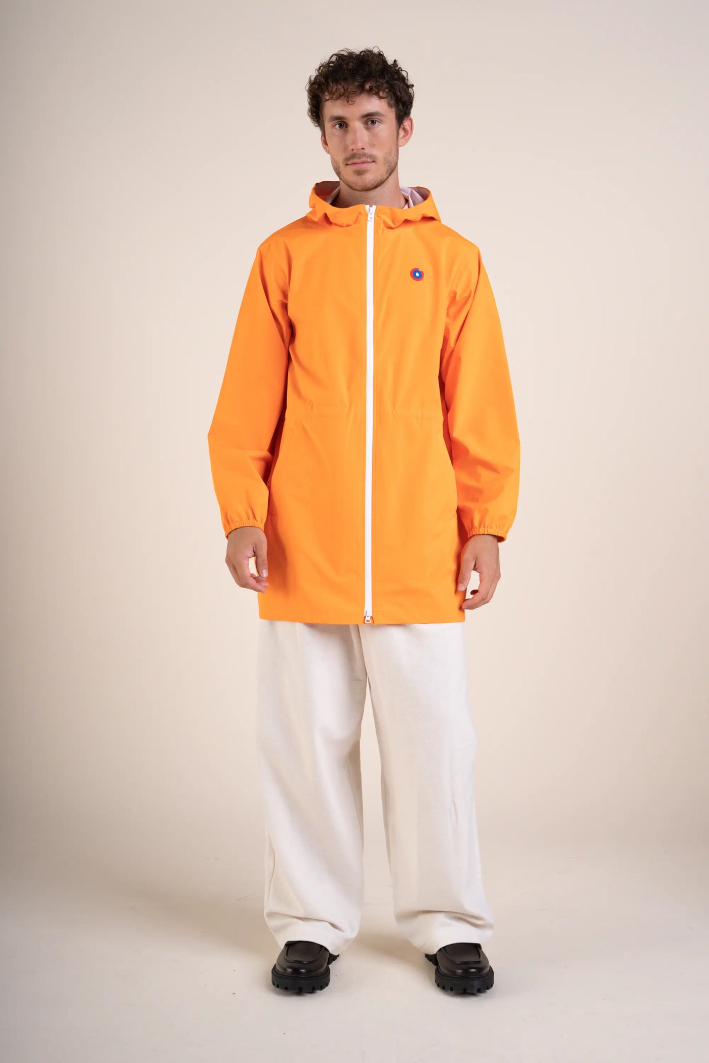 Amelot Couleur - Raincoat Long - Flotte #couleur_orange