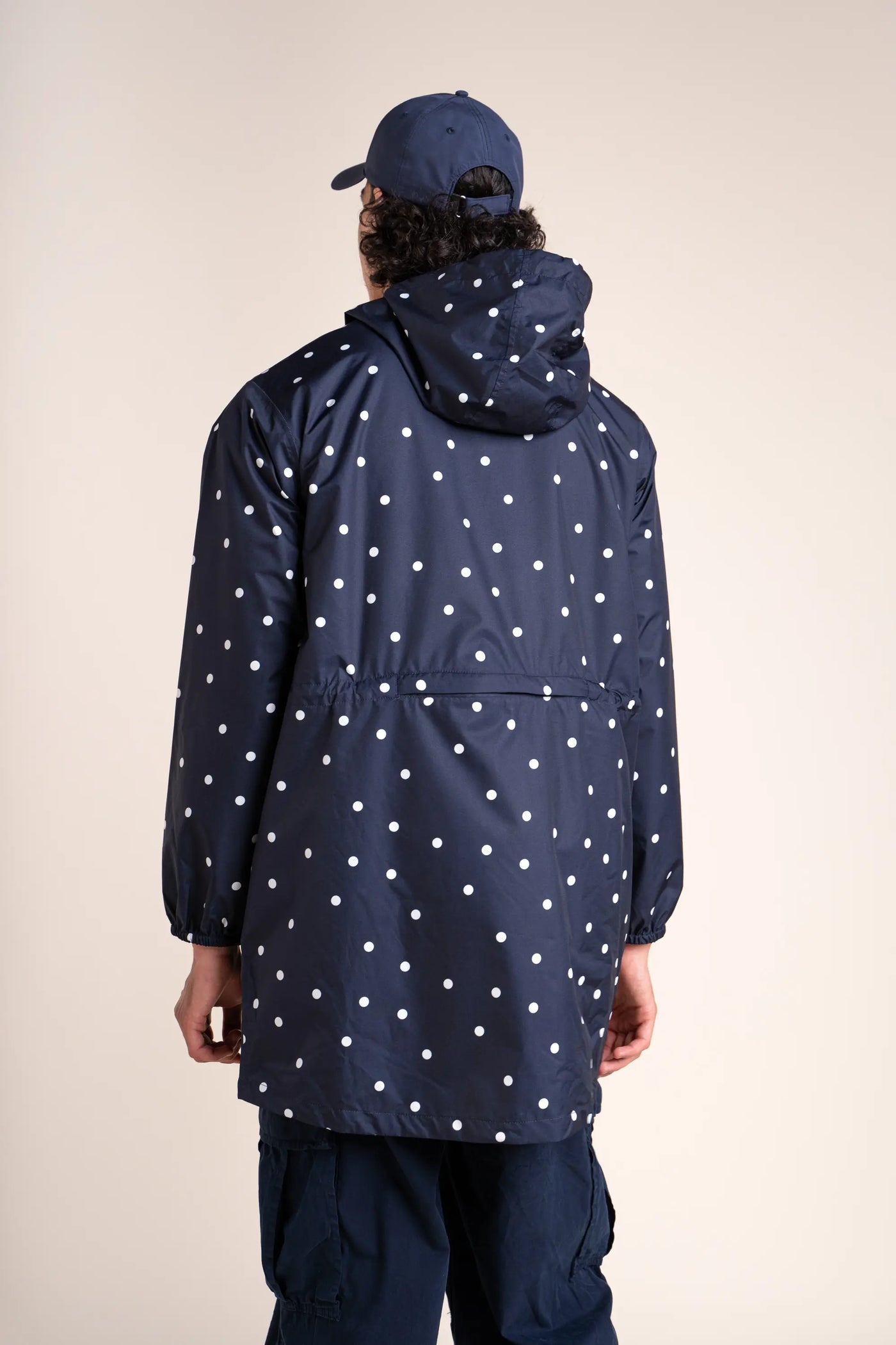 Amelot Printed - Long Raincoat - Flotte #couleur_pois