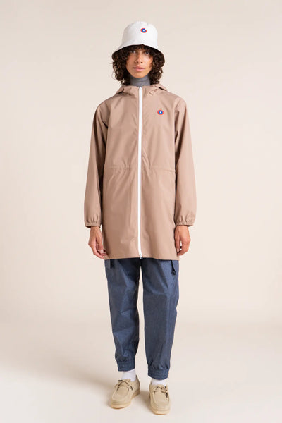 Amelot Classique - Long raincoat - Flotte #couleur_sahara