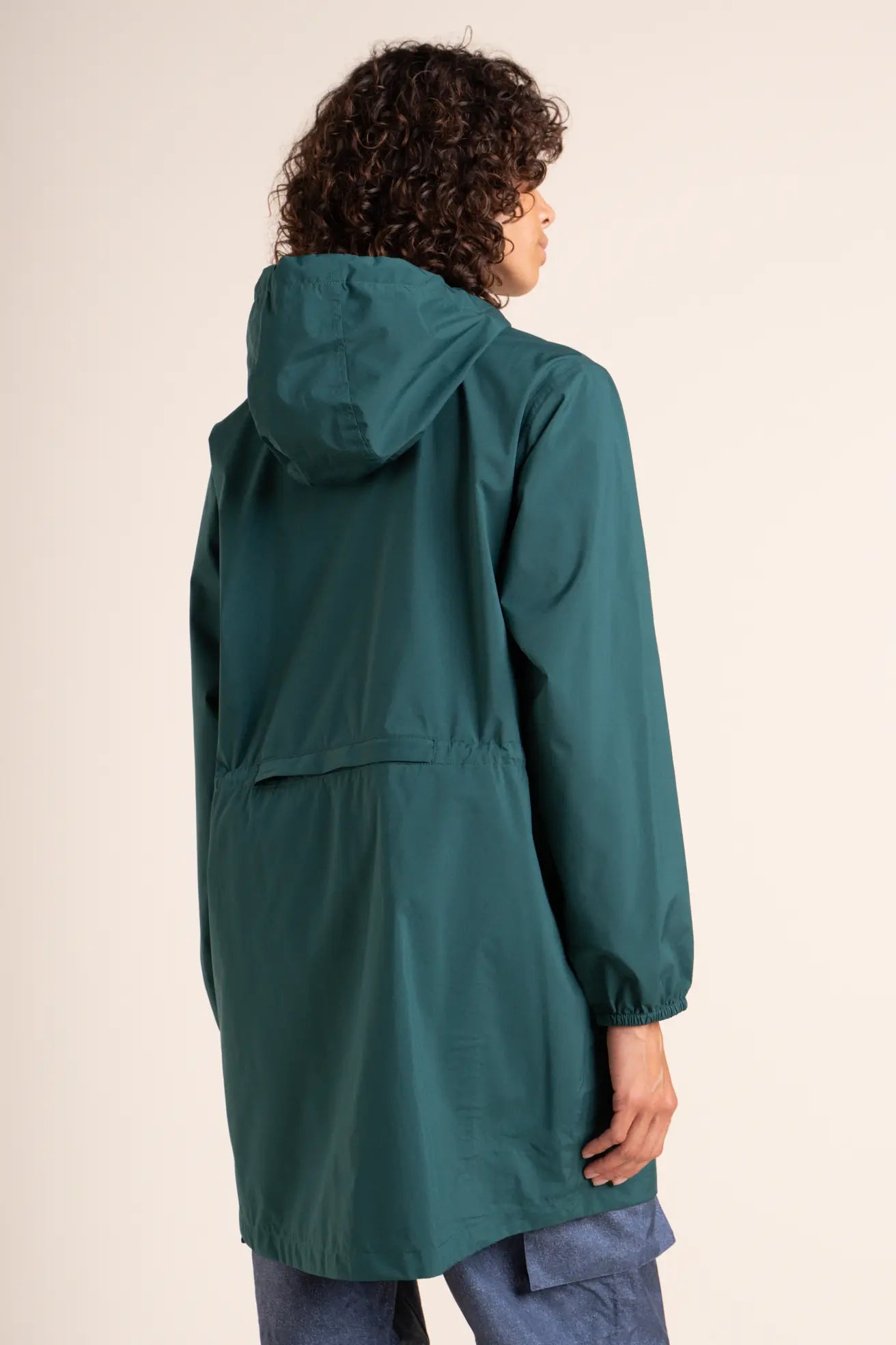Amelot Couleur - Long raincoat - Flotte #couleur_sapin