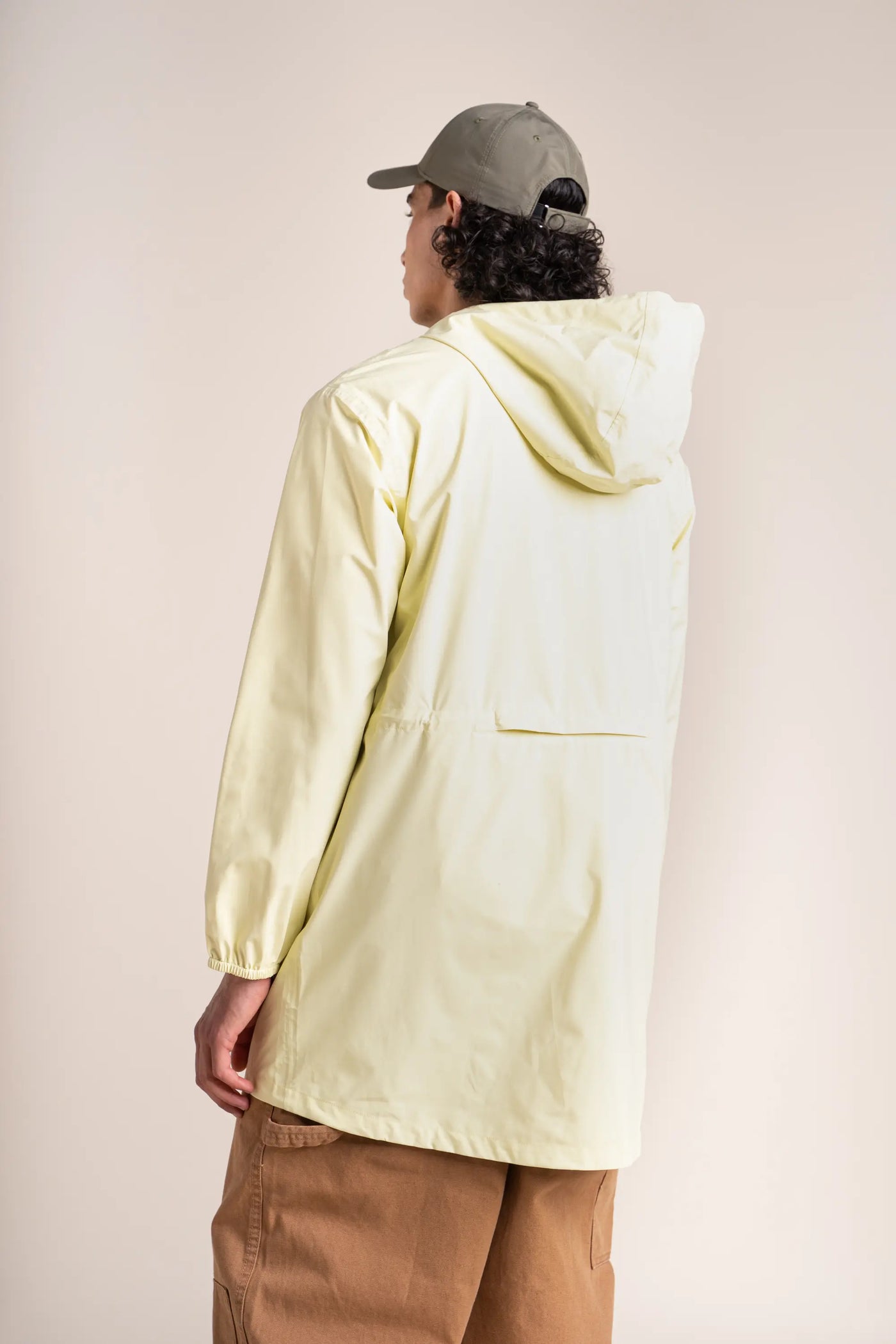 Amelot Couleur - Long Raincoat - Flotte #couleur_vanille