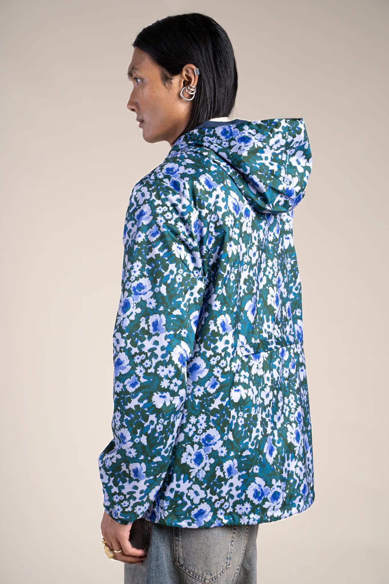 Passy - Raincoat Windbreaker Short - Flotte #couleur_geranium