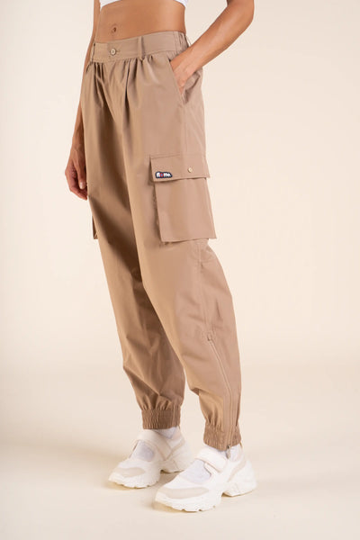 Gambetta multi-pocket waterproof cargo pants #couleur_sahara