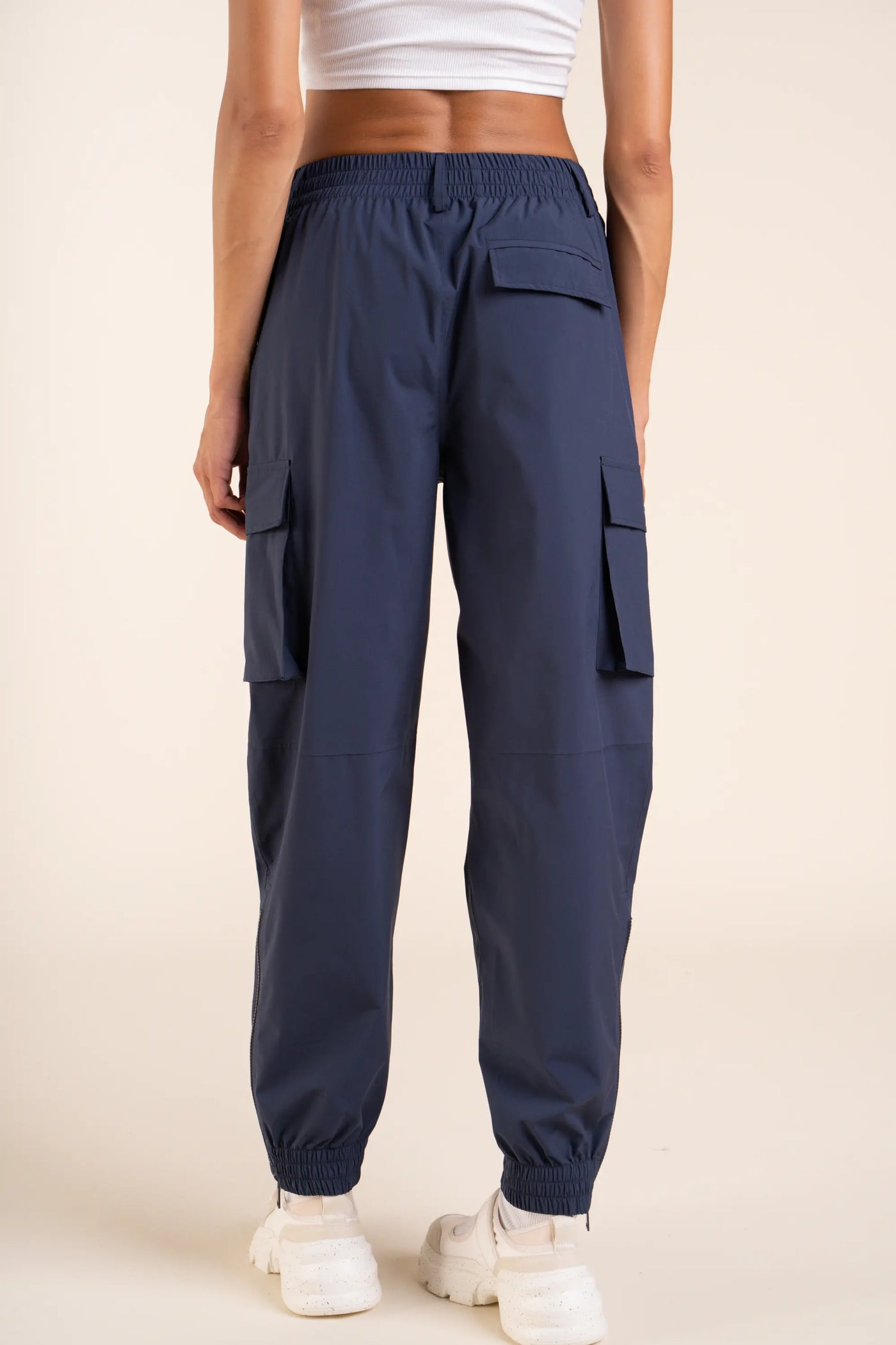 Gambetta multi-pocket waterproof cargo pants #couleur_indigo