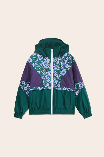 SAINT MARTIN waterproof jacket #couleur_geranium-sapin