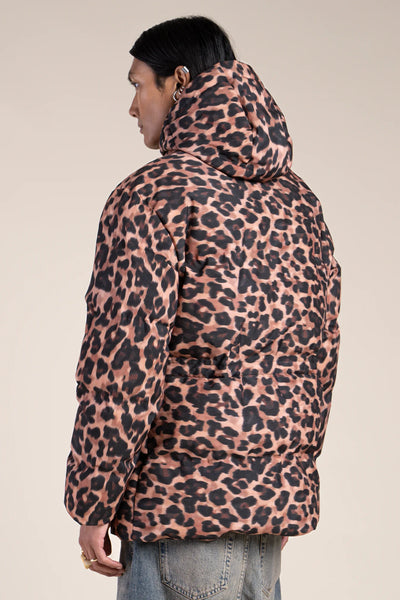 Waterproof mid-length jacket - #couleur_new-leopard