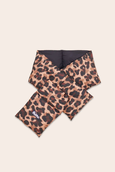 Alma waterproof reversible scarf #couleur_new-leopard-Black