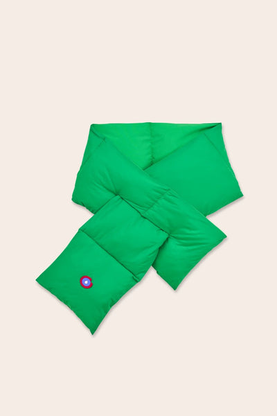 Alma reversible waterproof scarf #couleur_cactus-cactus