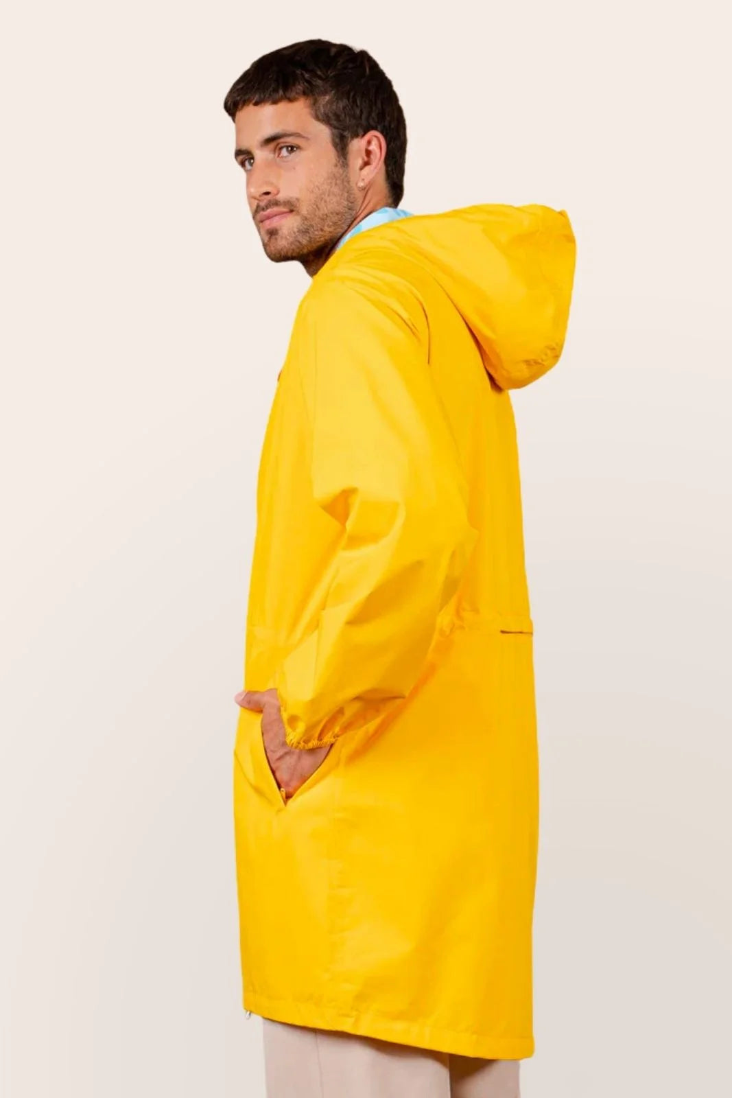 Amelot Couleur - Raincoat Long - Flotte #couleur_citron