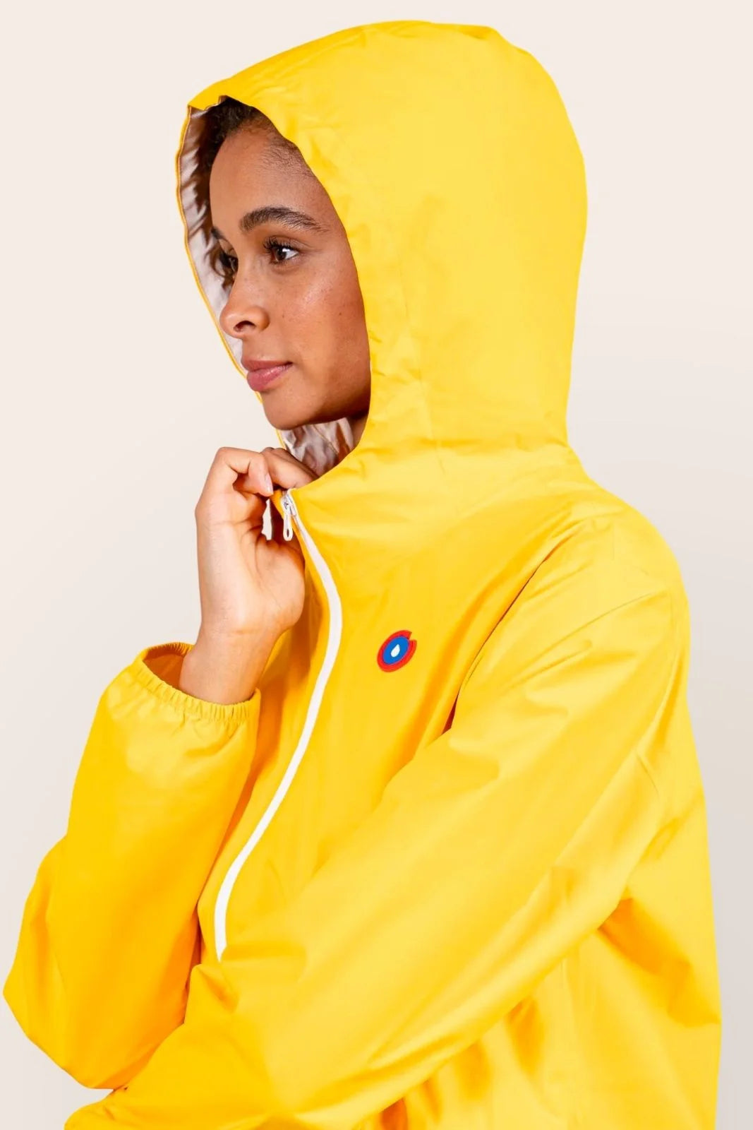 Amelot Couleur - Long raincoat - Flotte #couleur_citron