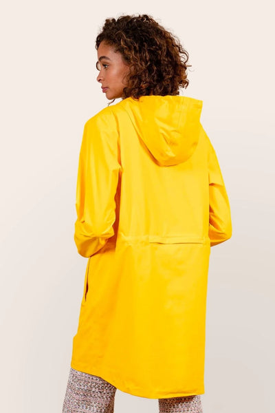 Amelot Couleur - Long raincoat - Flotte #couleur_citron