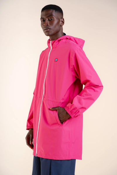 Amelot Couleur - Raincoat Long - Flotte #couleur_fuschia