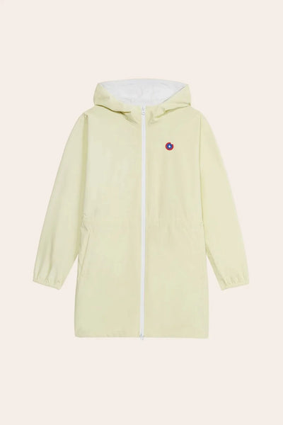 Amelot Couleur - Long raincoat - Flotte #couleur_vanille