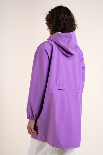 Amelot Couleur - Long raincoat - Flotte #couleur_lavande