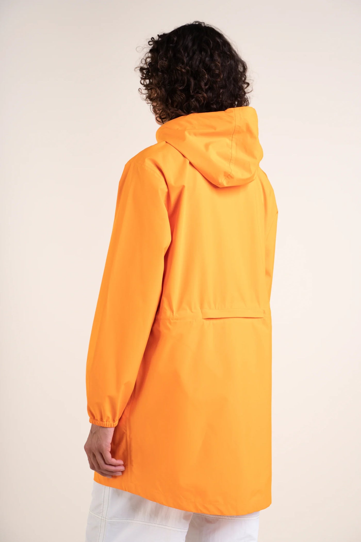 Amelot Couleur - Long raincoat - Flotte #couleur_orange