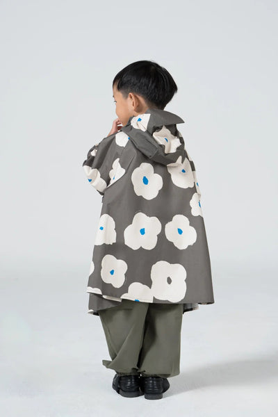 Averon Child Cape - Flotte x Emoi Emoi #couleur_anemone