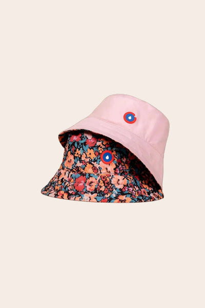 Reversible Bucket Hat - Waterproof Bucket Hat - Flotte #couleur_blossom-bonbon