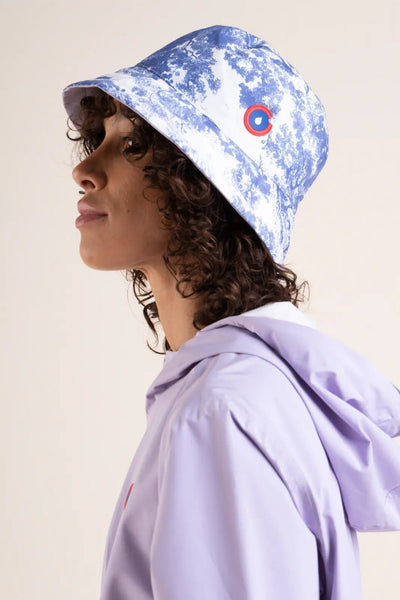 Le Bucket hat Reversible - Bucket hat Waterproof - Flotte #couleur_jardin-lilas