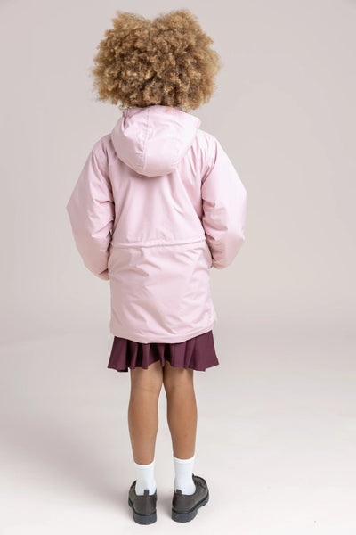 Cadet - Short fleece-lined parka -Children - Flotte #couleur_bonbon