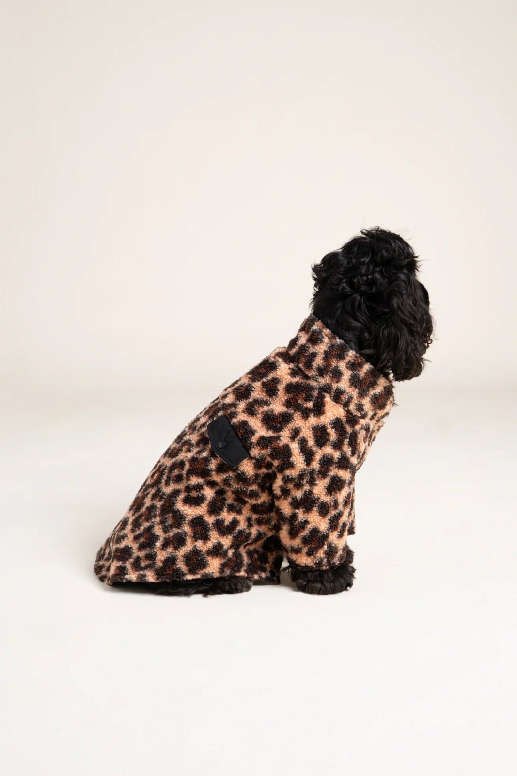 Charlot - Fleece vest for dogs - Flotte #couleur_new-leopard