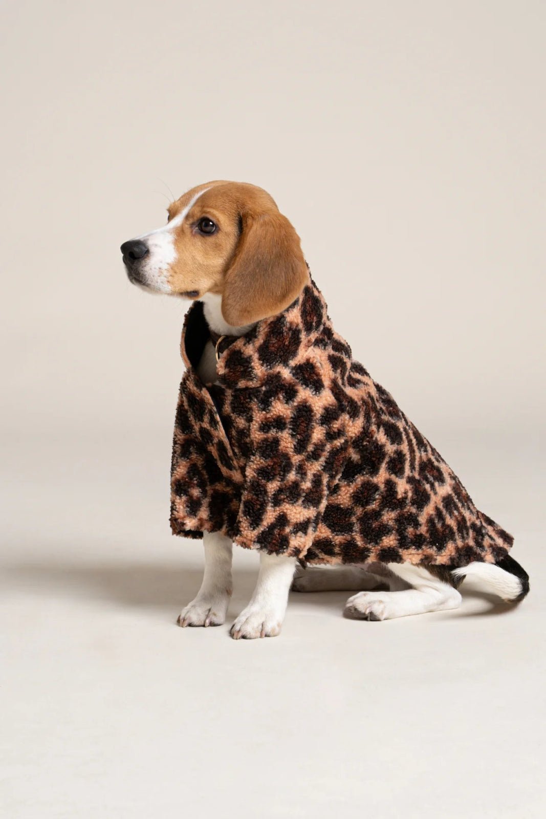 Charlot - Fleece vest for dogs - Flotte #couleur_new-leopard