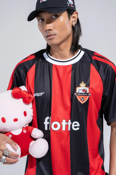St. Germain - Soccer jersey - Flotte x Hello Kitty #couleur_ombre-rouge