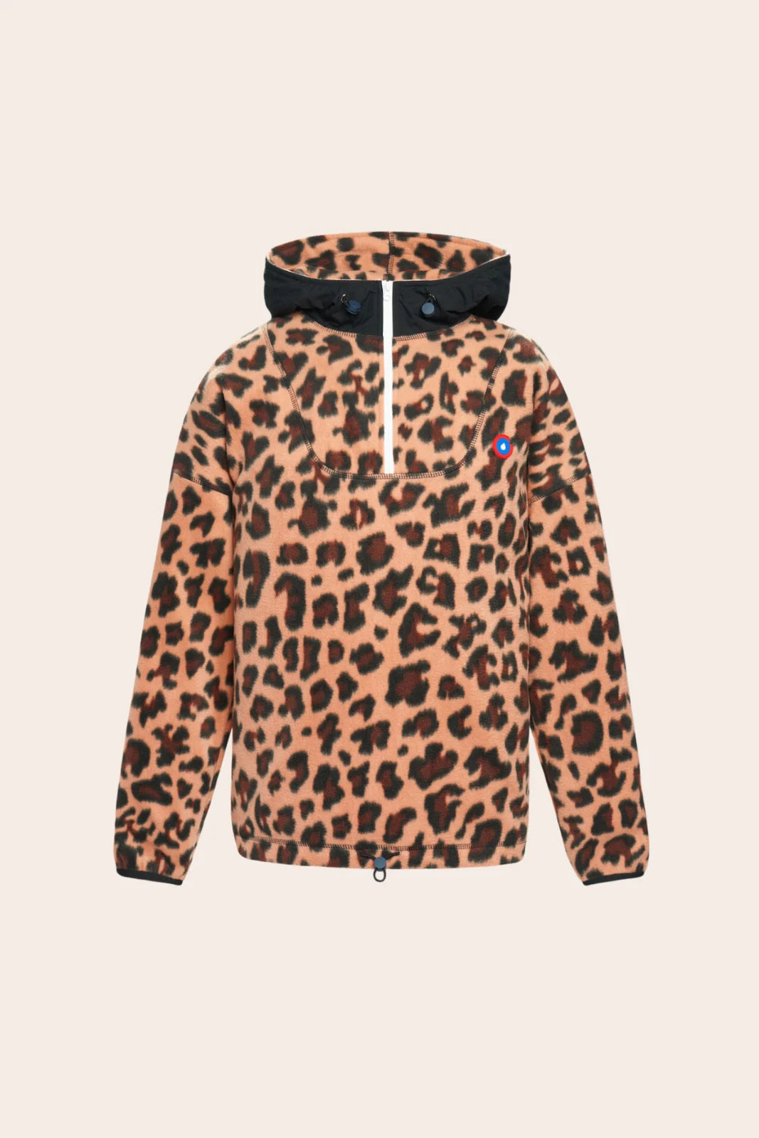 Leopard fleece sweater #couleur_new-leopard