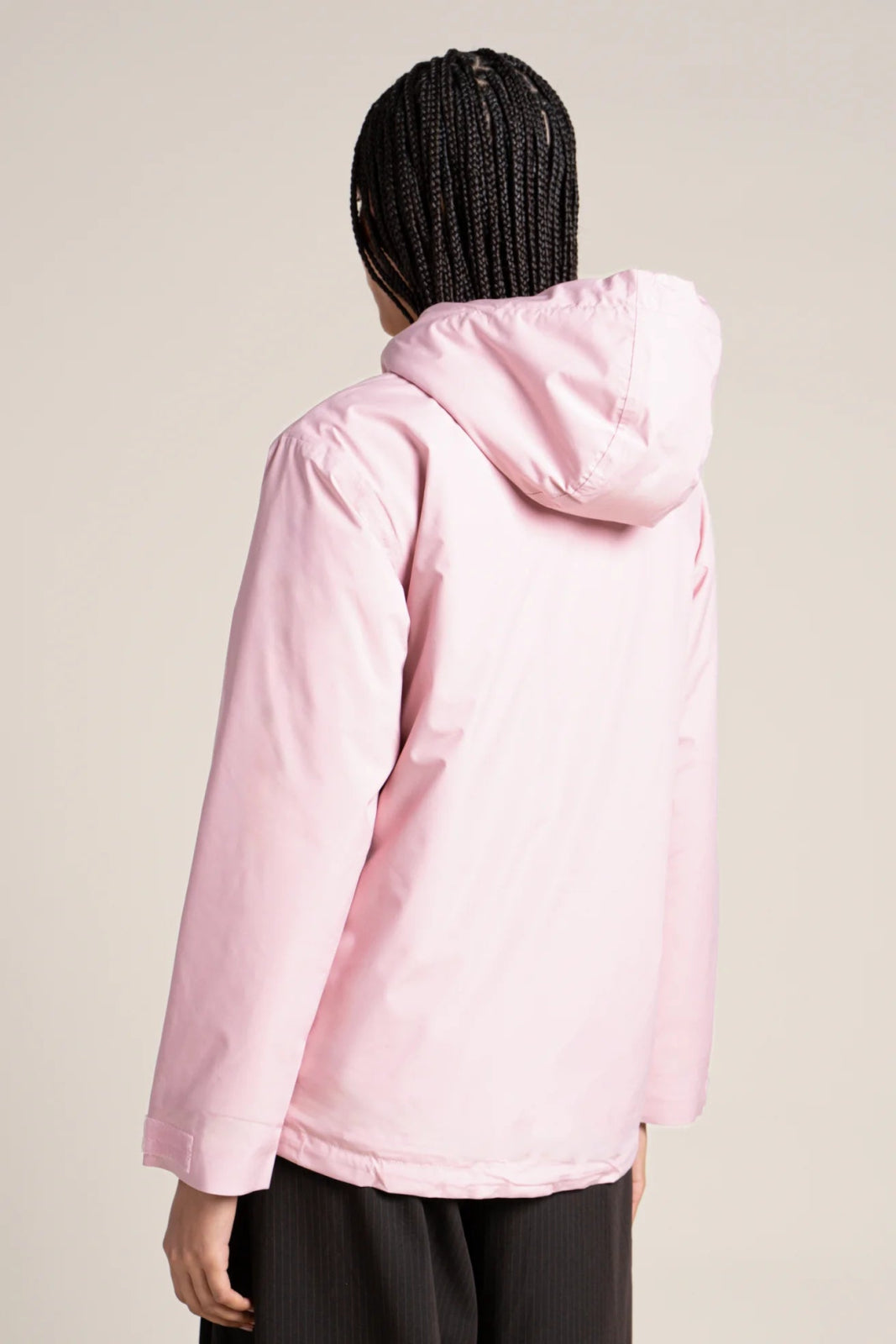 Lazare waterproof fleece-lined short parka #couleur_bonbon