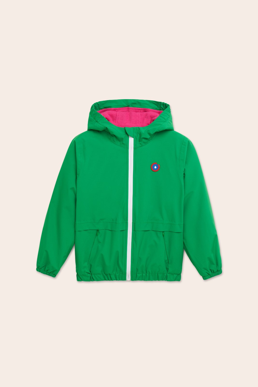 Magenta - Short fleece-lined parka - Child - Flotte