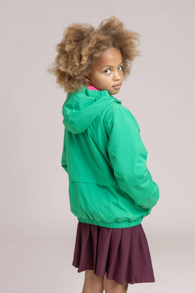 Magenta - Short fleece-lined parka - Children - Flotte #couleur_cactus