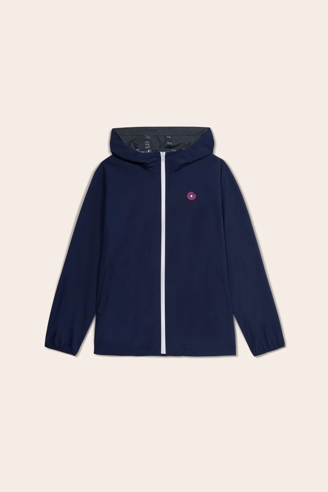 Passy - Raincoat Windbreaker Short - Flotte #couleur_indigo