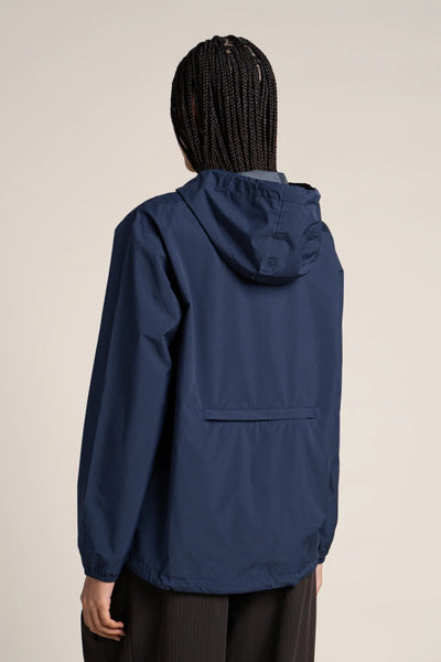 Passy - Raincoat Windbreaker Short - Flotte #couleur_indigo