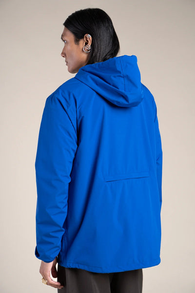 Passy - Raincoat Windbreaker Short - Flotte #couleur_bleu-roi