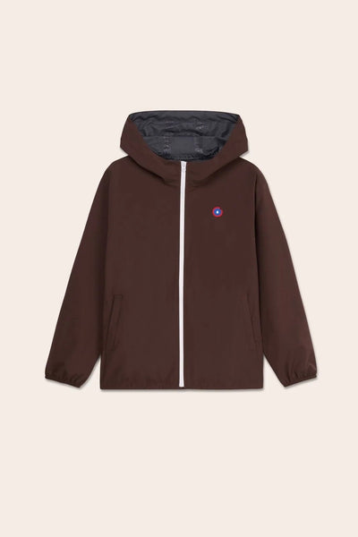 Passy - Raincoat Windbreaker Short - Flotte #couleur_chocolat