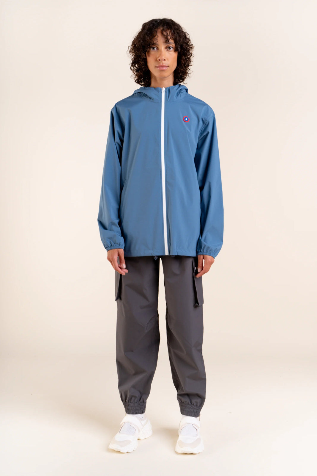 Passy - Raincoat Windbreaker Short - Flotte #couleur_orage