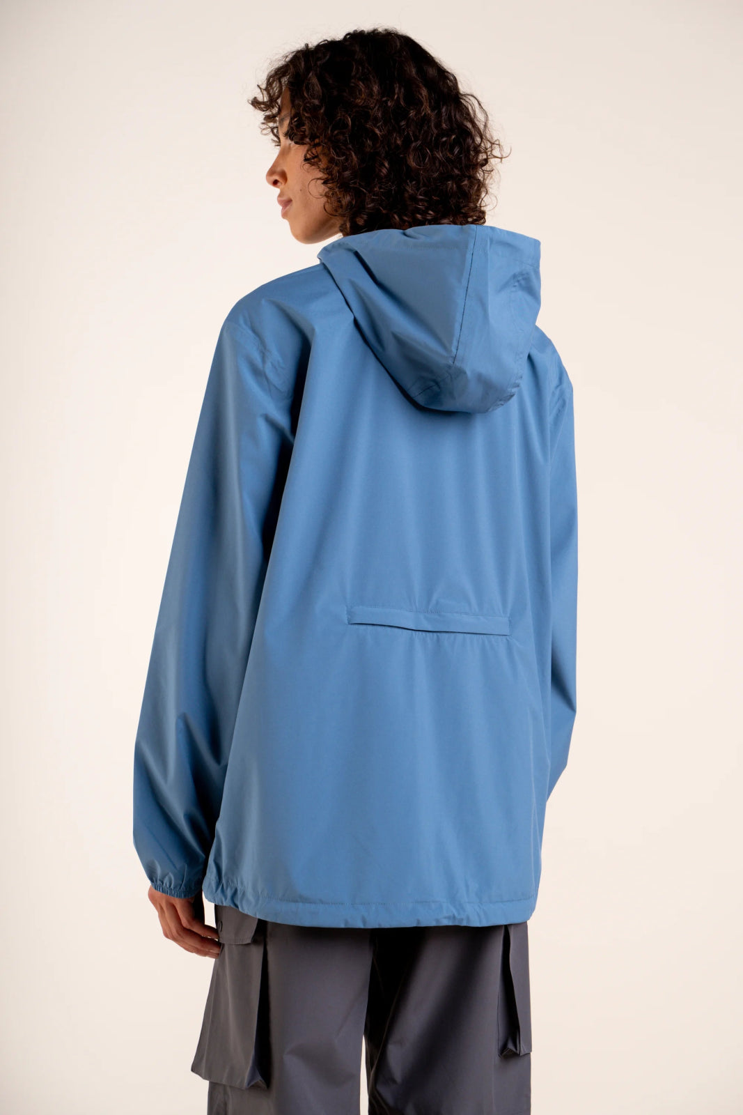 Passy - Raincoat Windbreaker Short - Flotte #couleur_orage