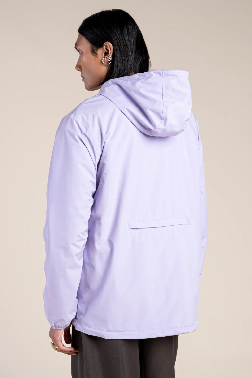 Passy - Raincoat Windbreaker Short - Flotte #couleur_lilas